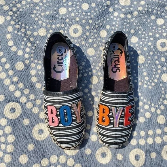 CIRCUS by Sam Edelman boy bye slip on striped - Picture 8 of 8